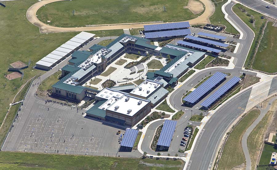 REC Solar installations at Pittsburg Unified School District