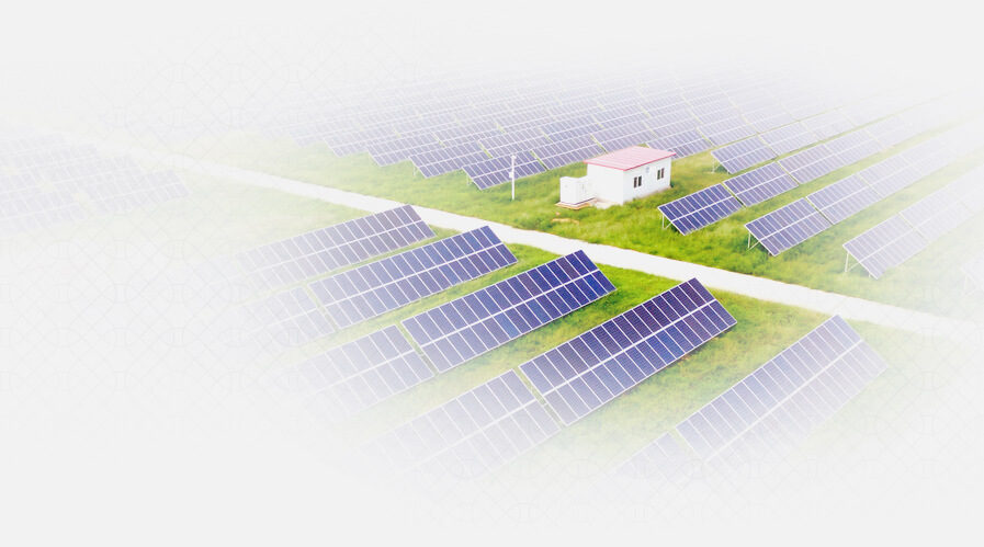太阳能电池板的太阳能发电厂